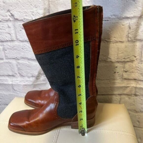 Wolverine Brown and Gray-Blue Women's Boots Size 7 - Picture 14 of 14